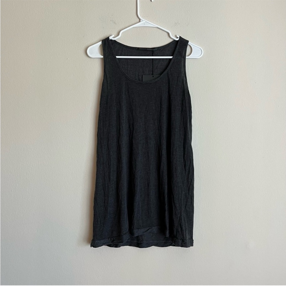Merritt Charles Charcoal Tank Top